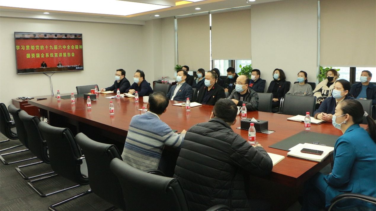 成通国際貿易党委員会は、第19期中国共産党中央委員会第6回総会の精神を誠実に研究し、実施した